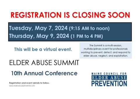 Summit Registration is Closing Soon